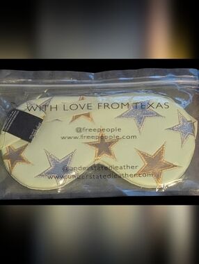 Free People X Understated Vegan Leather Sleeping Eye Mask